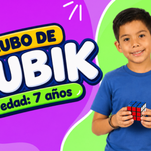Cubo de Rubik para niños — 7 años